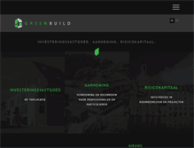 Tablet Screenshot of greenbuild.be