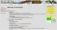 Desktop Screenshot of greenbuild.ie