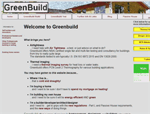 Tablet Screenshot of greenbuild.ie